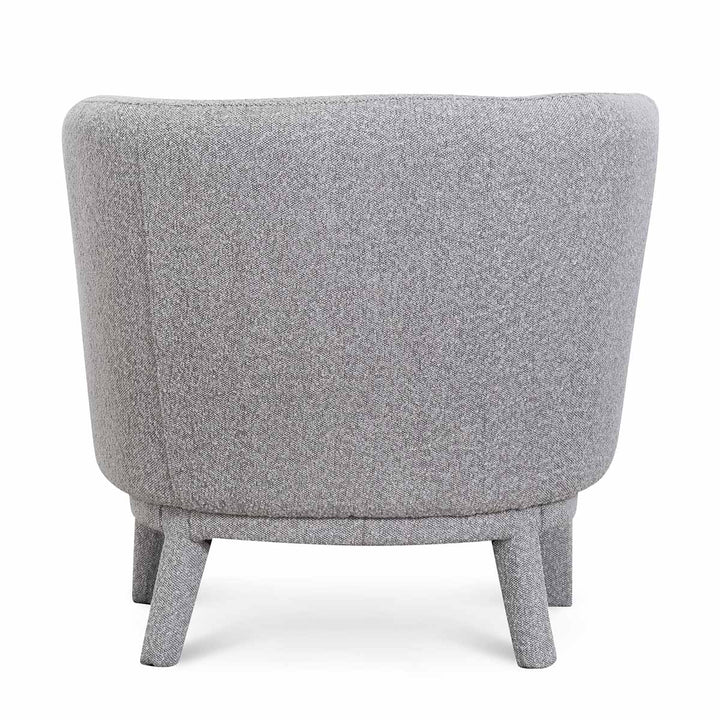 Bourke Armchair - Ash Grey Boucle