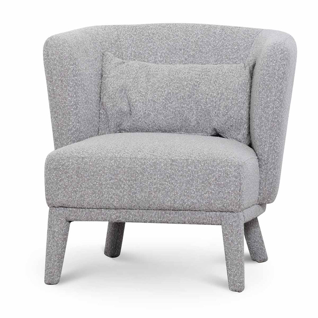 Bourke Armchair - Ash Grey Boucle