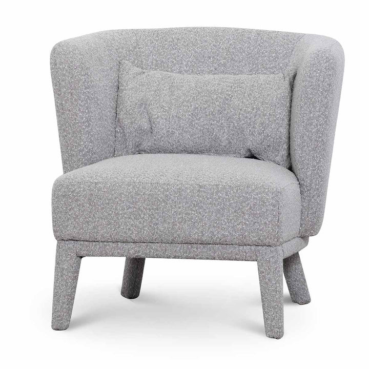 Bourke Armchair - Ash Grey Boucle