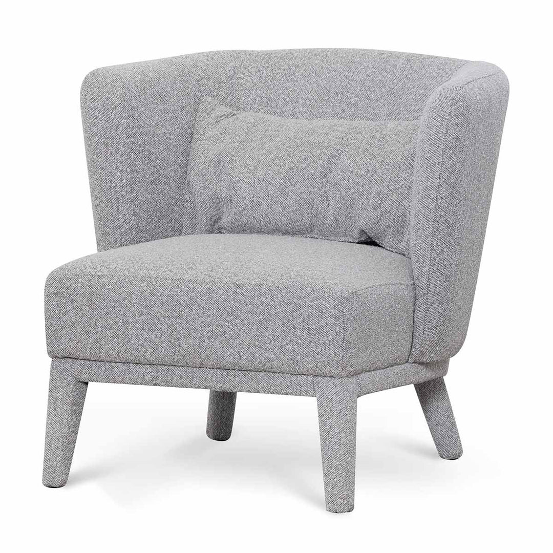 Bourke Armchair - Ash Grey Boucle