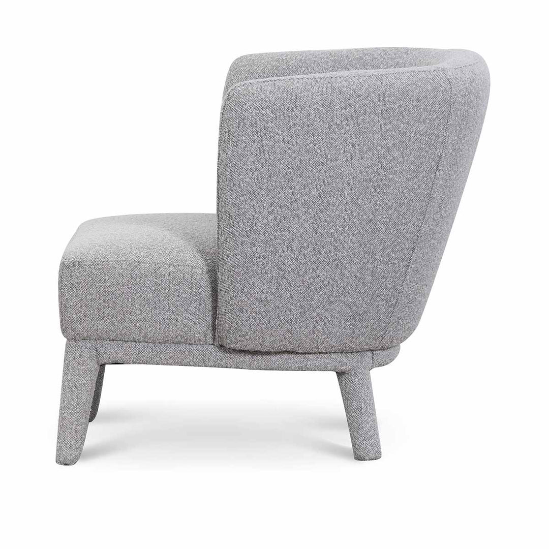 Bourke Armchair - Ash Grey Boucle