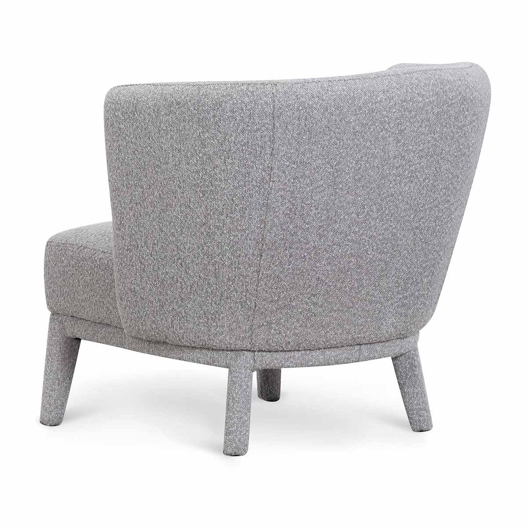 Bourke Armchair - Ash Grey Boucle