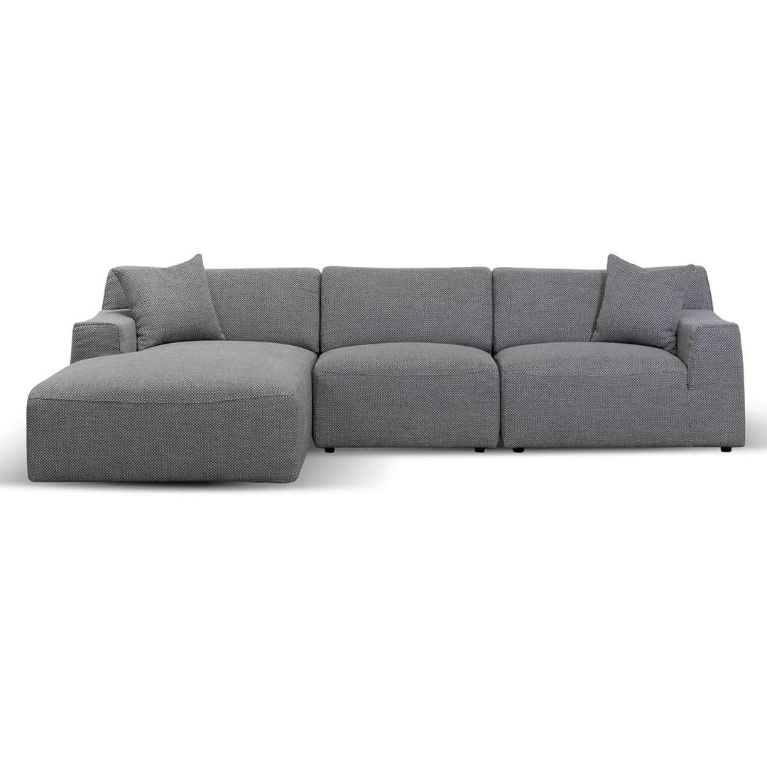 Sevenoaks 3 Seater Left Chaise Sofa - Noble Grey