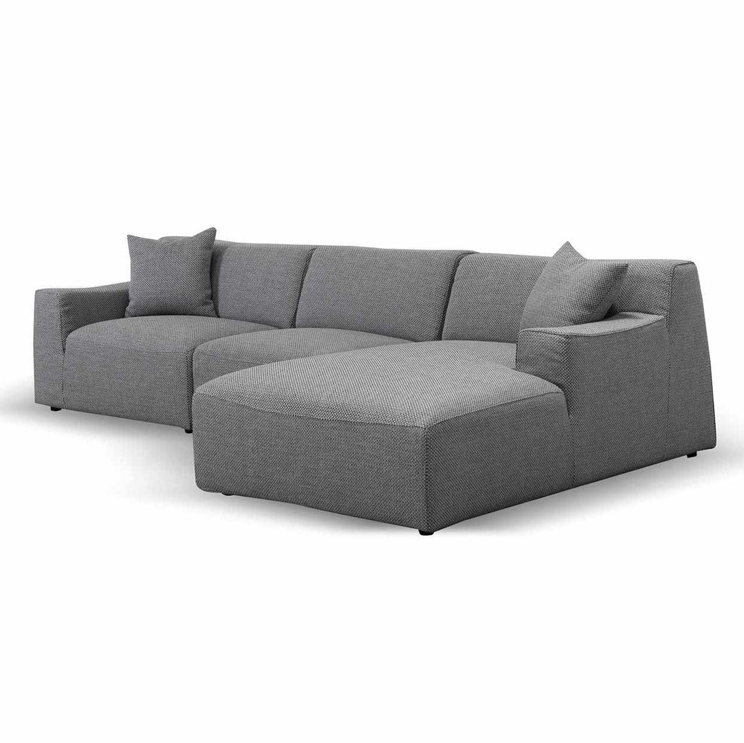 Sevenoaks 3 Seater Right Chaise Sofa - Noble Grey