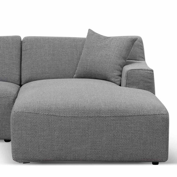 Sevenoaks 3 Seater Right Chaise Sofa - Noble Grey