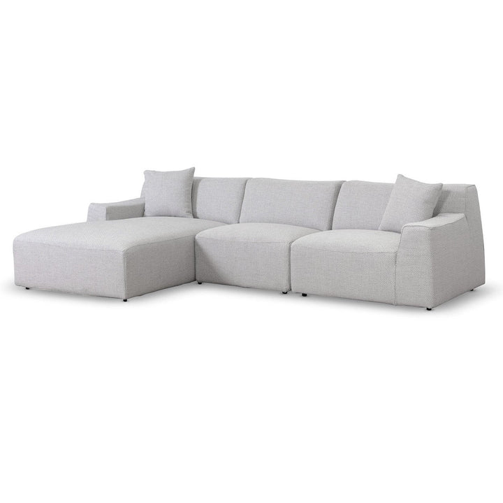 Sevenoaks 3 Seater Left Chaise Sofa - Passive Grey