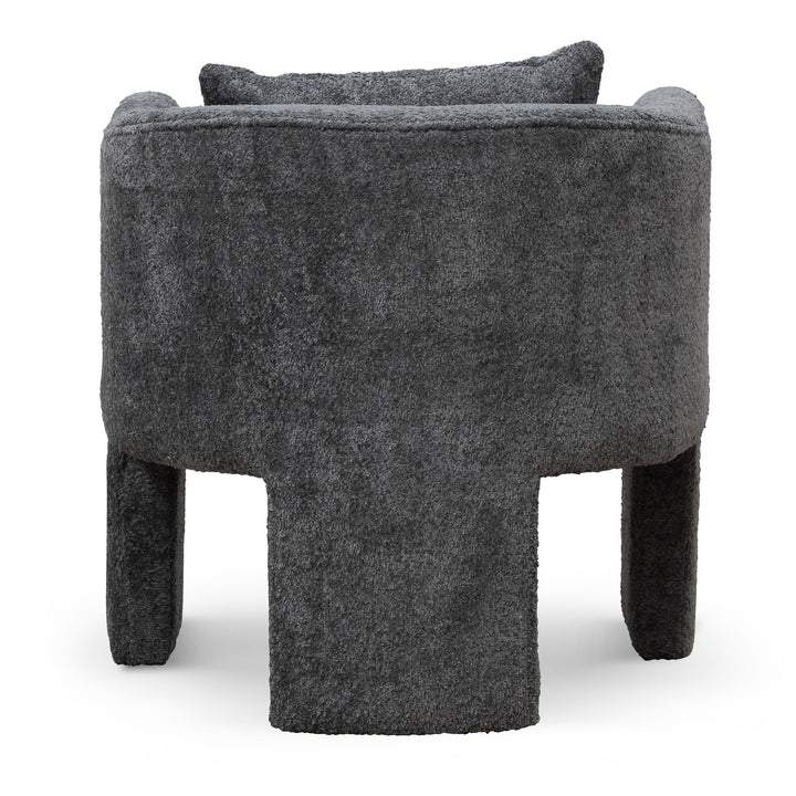 Maynard Fabric Armchair - Iron Grey