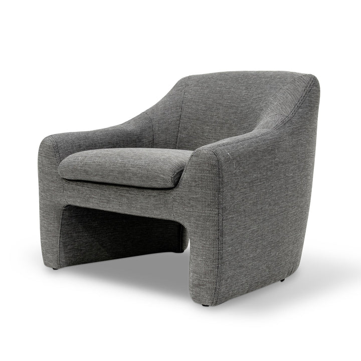 Broadway Fabric Armchair - Graphite Grey