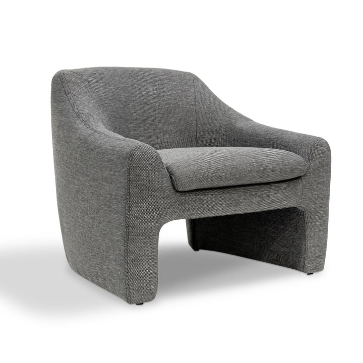 Broadway Fabric Armchair - Graphite Grey