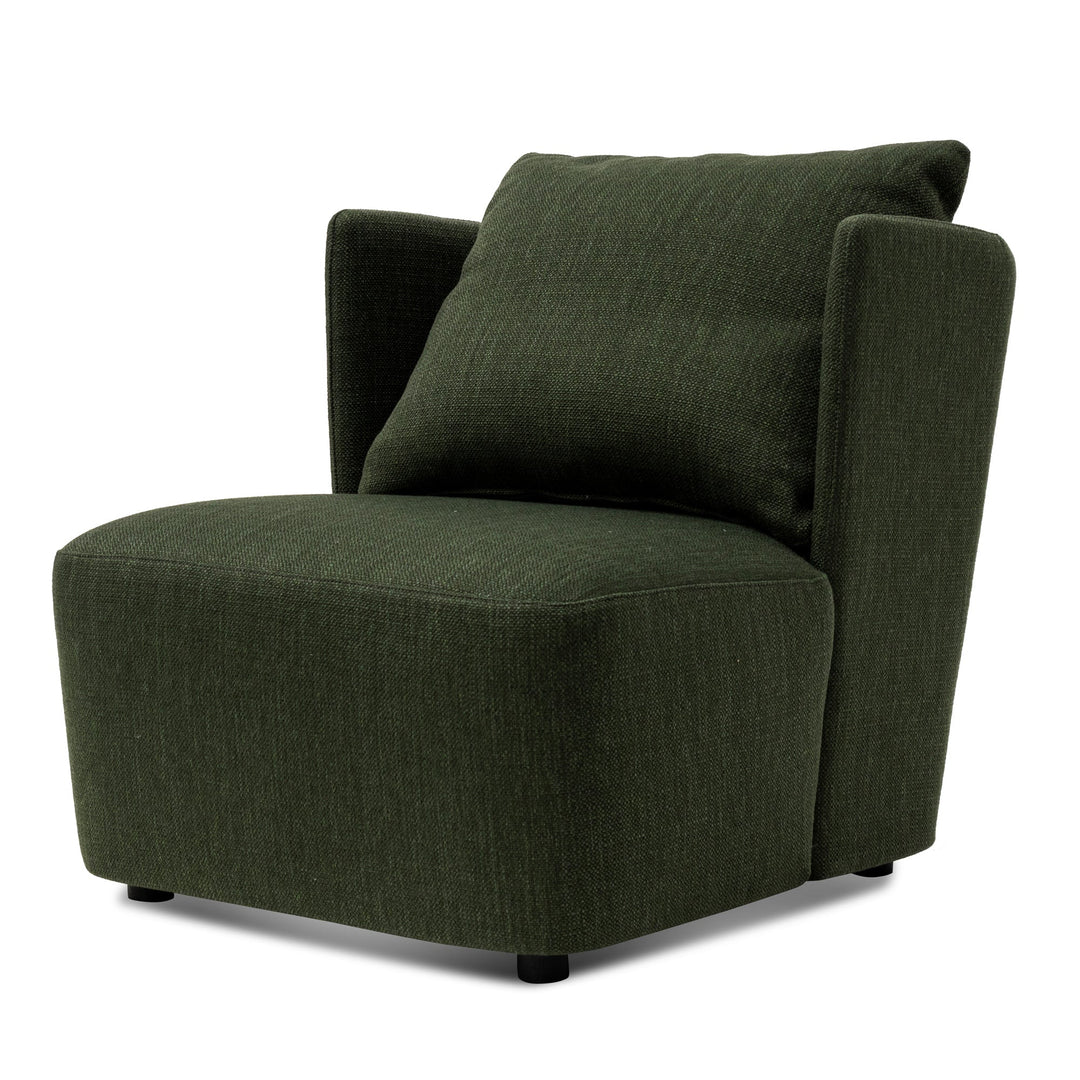 Sevenoaks Fabric Armchair - Fir Green