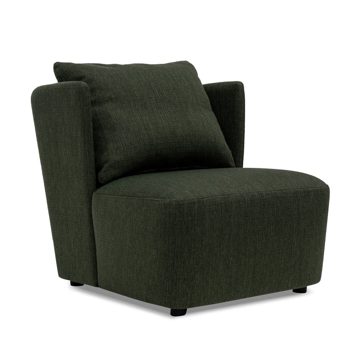 Sevenoaks Fabric Armchair - Fir Green