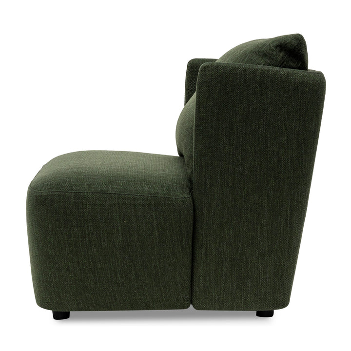 Sevenoaks Fabric Armchair - Fir Green