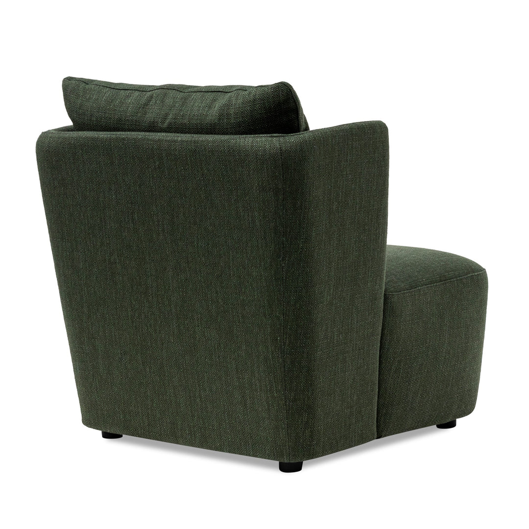 Sevenoaks Fabric Armchair - Fir Green