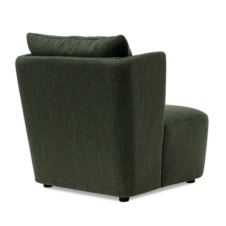 Sevenoaks Fabric Armchair - Fir Green