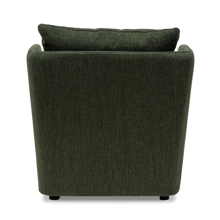 Sevenoaks Fabric Armchair - Fir Green