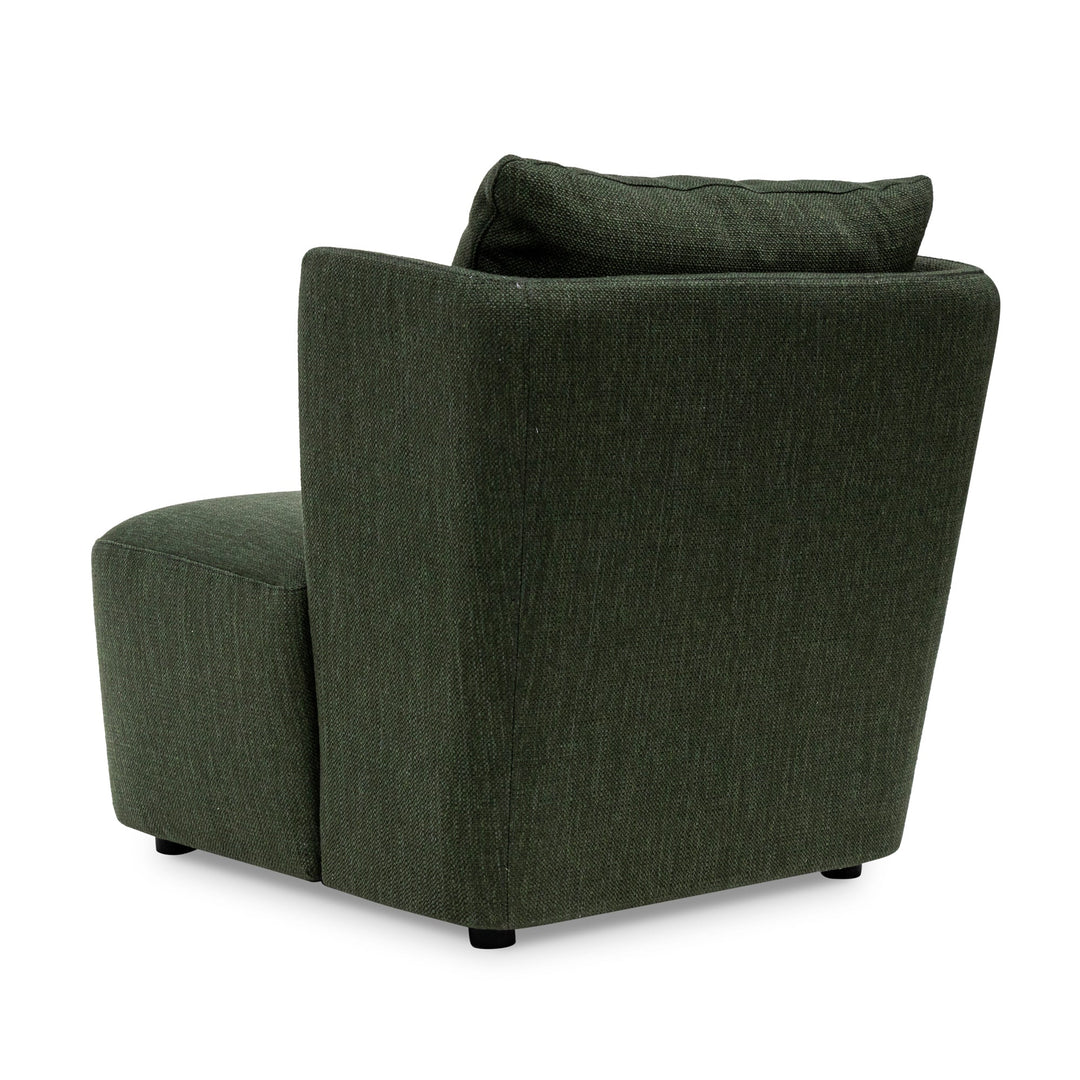 Sevenoaks Fabric Armchair - Fir Green