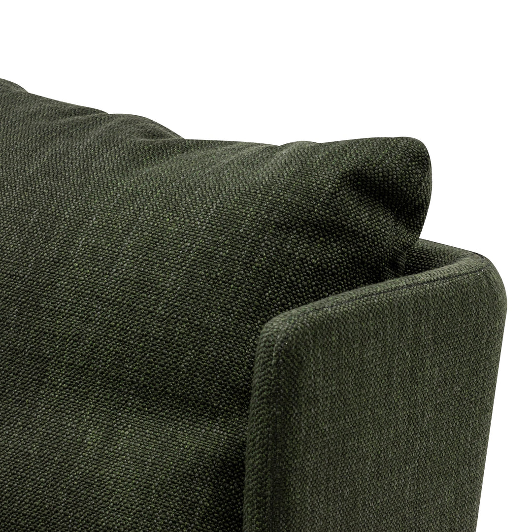 Sevenoaks Fabric Armchair - Fir Green