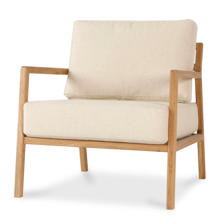 Meriden Fabric Armchair - Light Beige