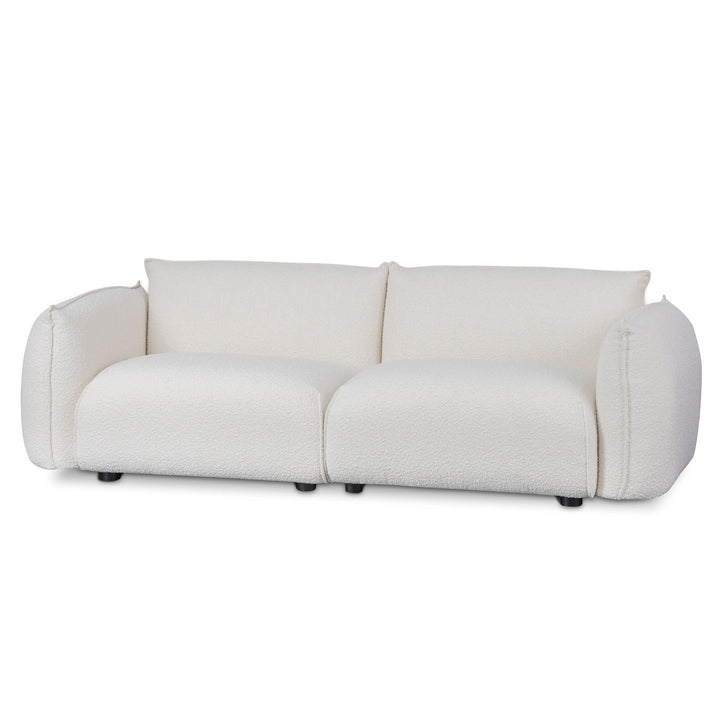 Tetbury 3 Seater Sofa - White Wash Boucle