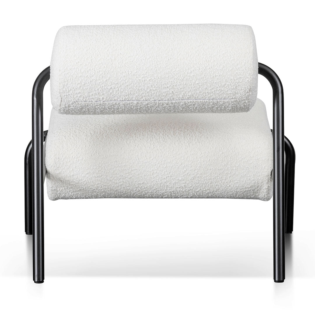 Tetbury Lounge Chair - Ivory White Boucle