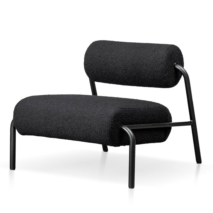 Tetbury Lounge Chair - Black Boucle