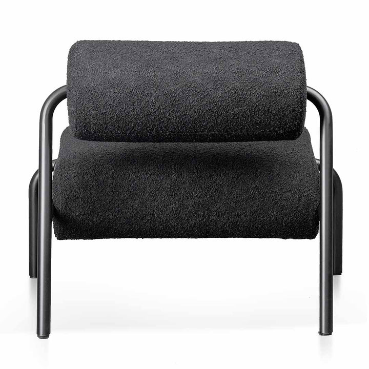 Tetbury Lounge Chair - Black Boucle