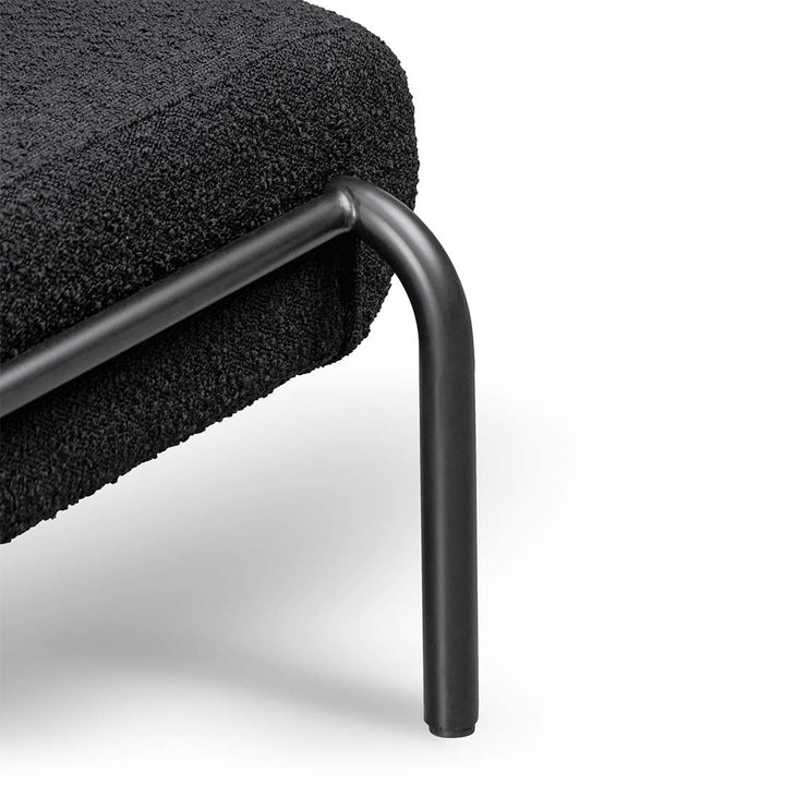 Tetbury Lounge Chair - Black Boucle