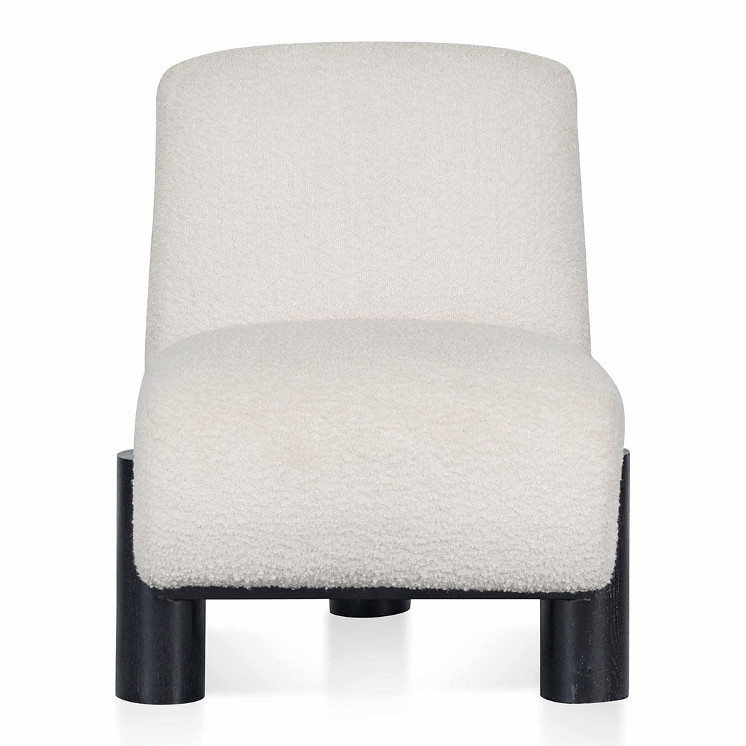 Maynard Armchair - Ivory White Boucle