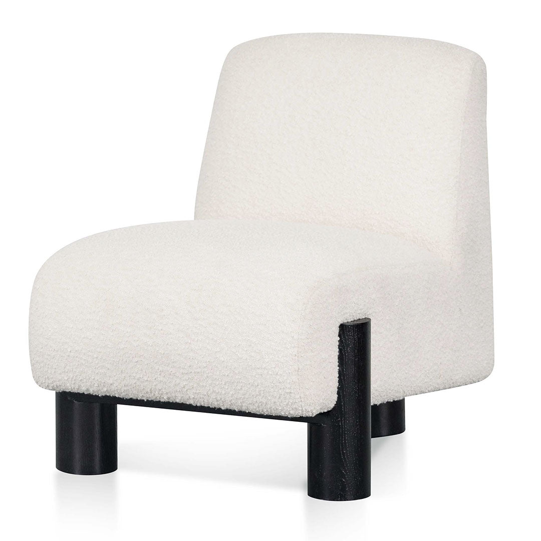 Maynard Armchair - Ivory White Boucle