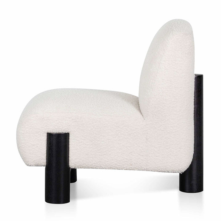 Maynard Armchair - Ivory White Boucle