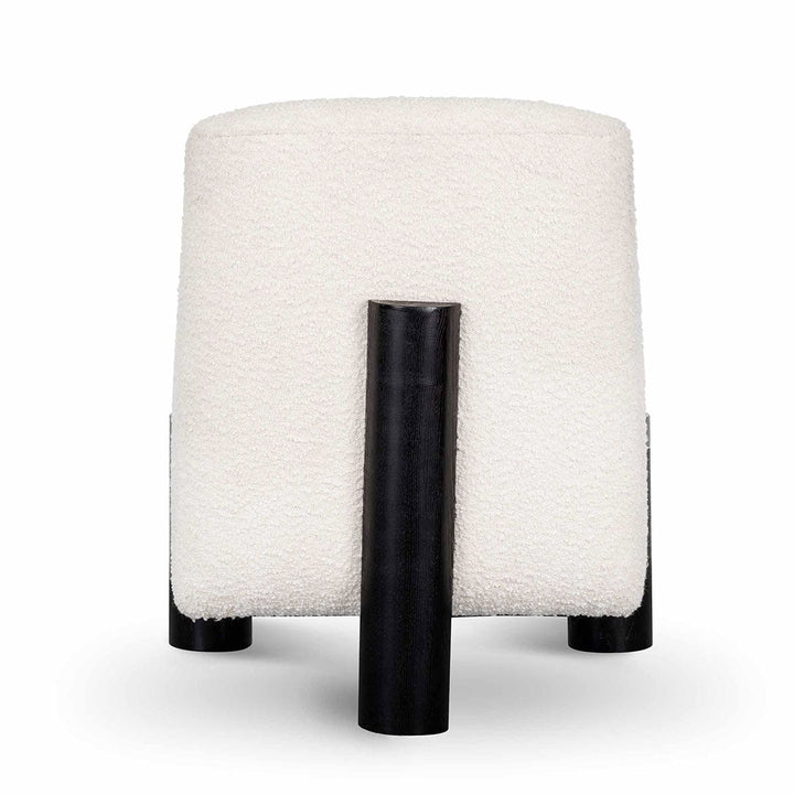 Maynard Armchair - Ivory White Boucle