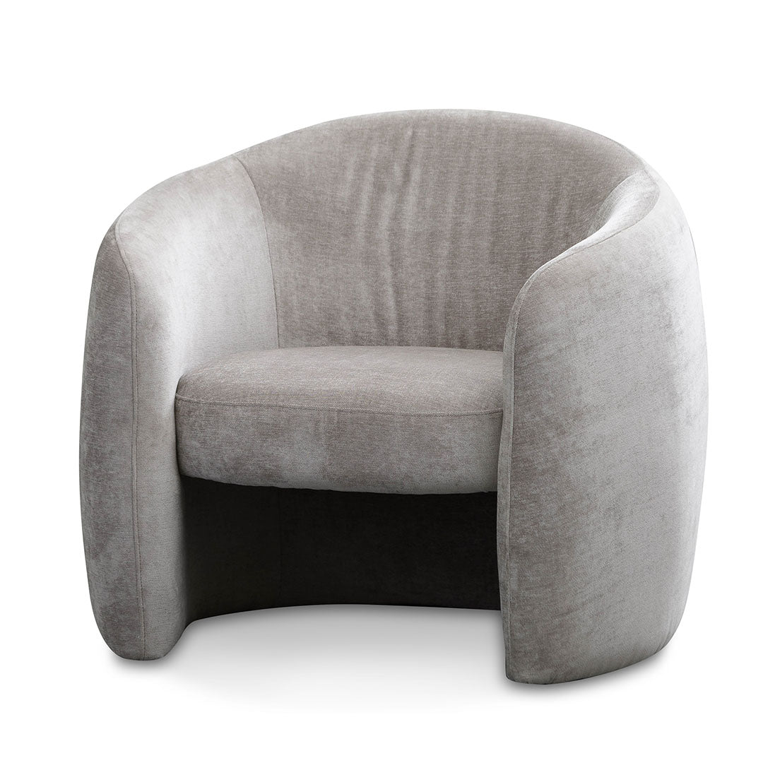 Maynard Fabric Armchair - Platinum Grey