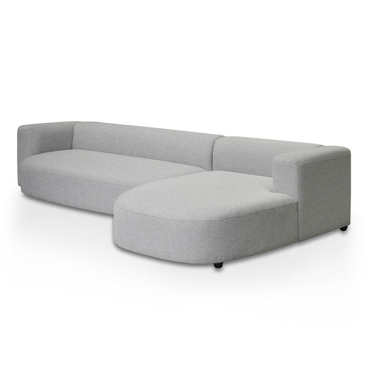 Maynard Right Chaise Sofa - Grey