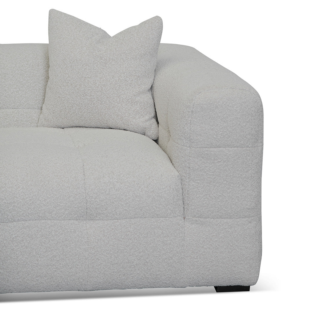 Maynard Left Chaise Sofa - Pearl Boucle