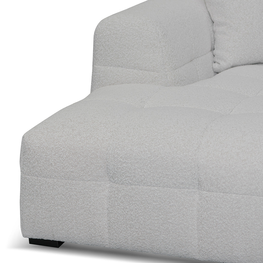 Maynard Left Chaise Sofa - Pearl Boucle