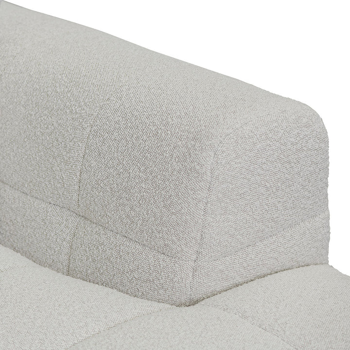 Maynard Right Chaise Sofa - Pearl Boucle