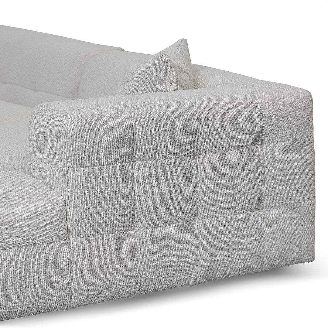 Maynard Right Chaise Sofa - Pearl Boucle