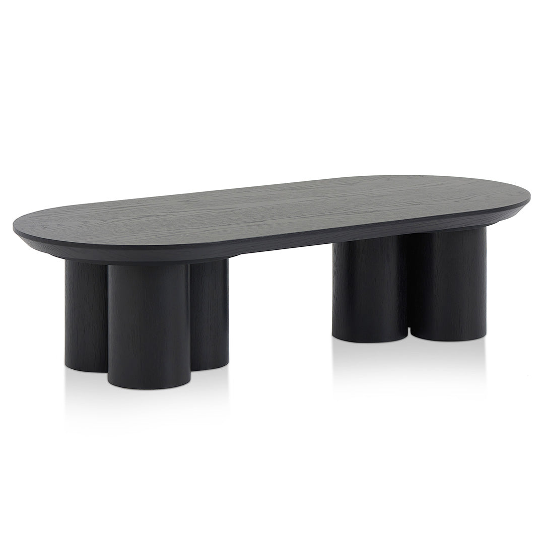 Oxford 1.3m Coffee Table - Full Black