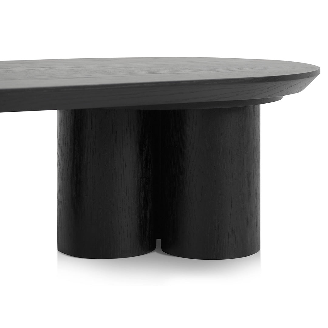 Oxford 1.3m Coffee Table - Full Black