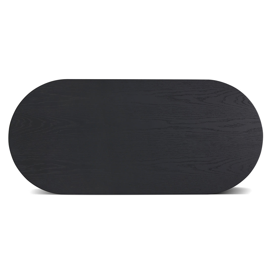 Oxford 1.3m Coffee Table - Full Black