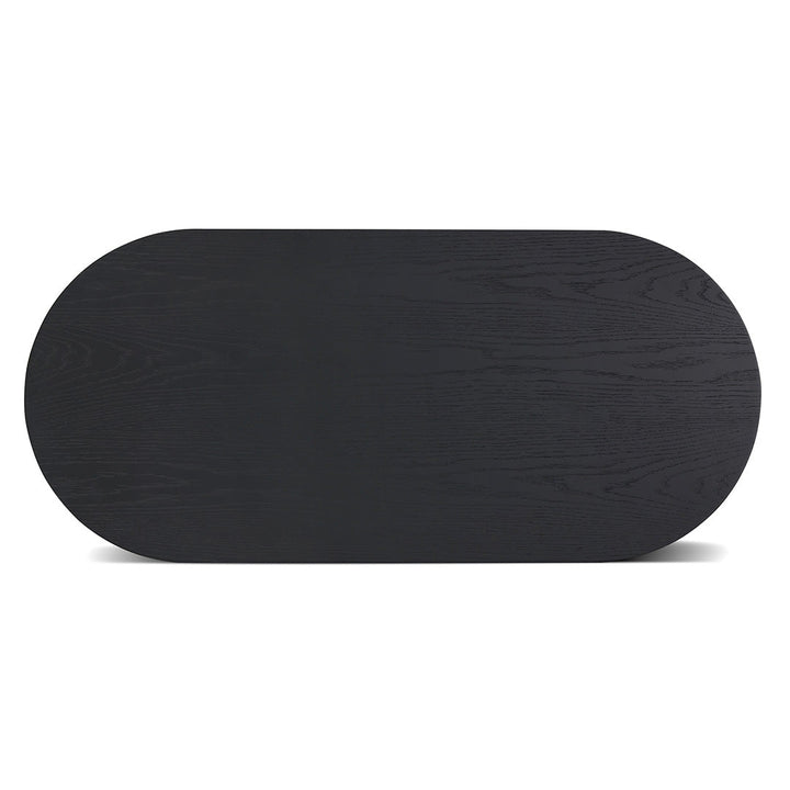 Oxford 1.3m Coffee Table - Full Black