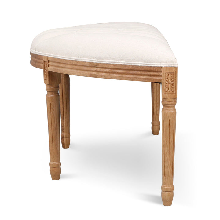 Lenora 1.48m Oak Wood Bench - Light Beige