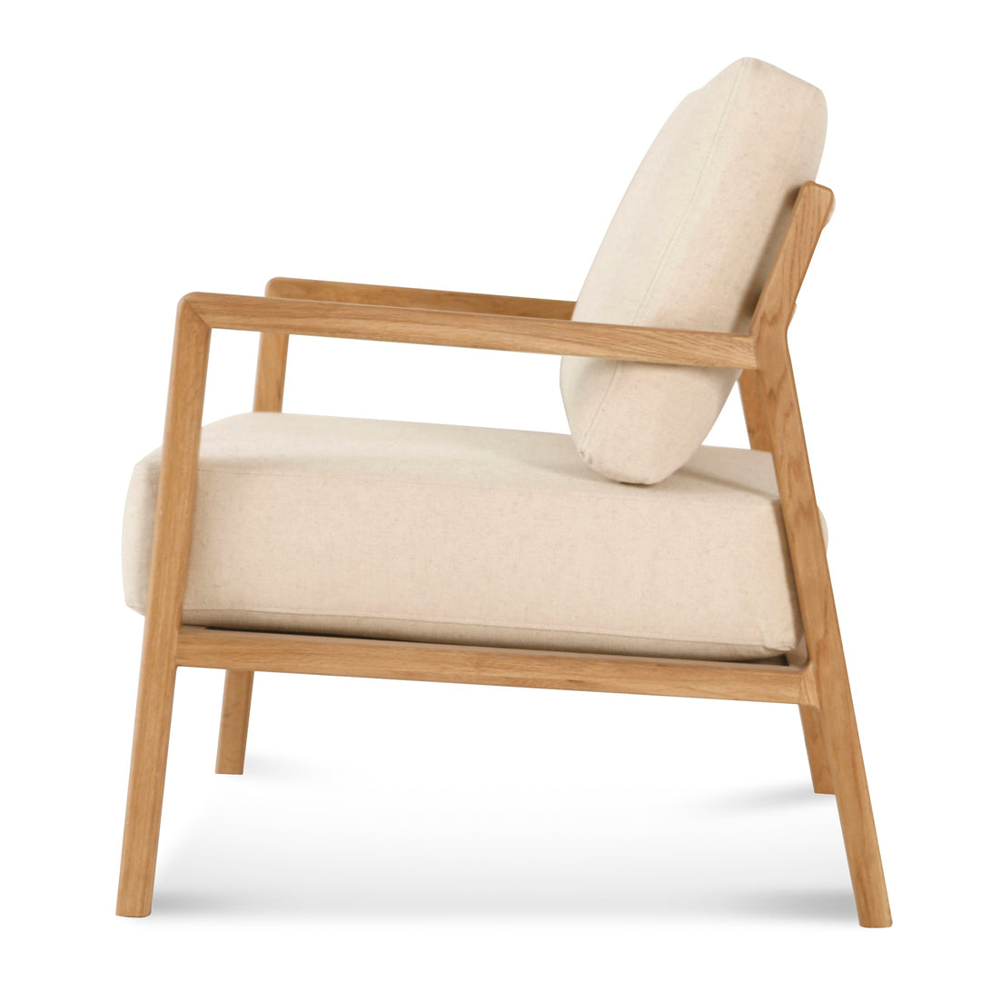 Meriden Fabric Armchair - Light Beige