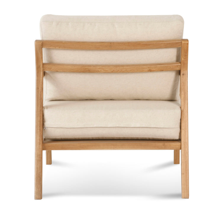 Meriden Fabric Armchair - Light Beige