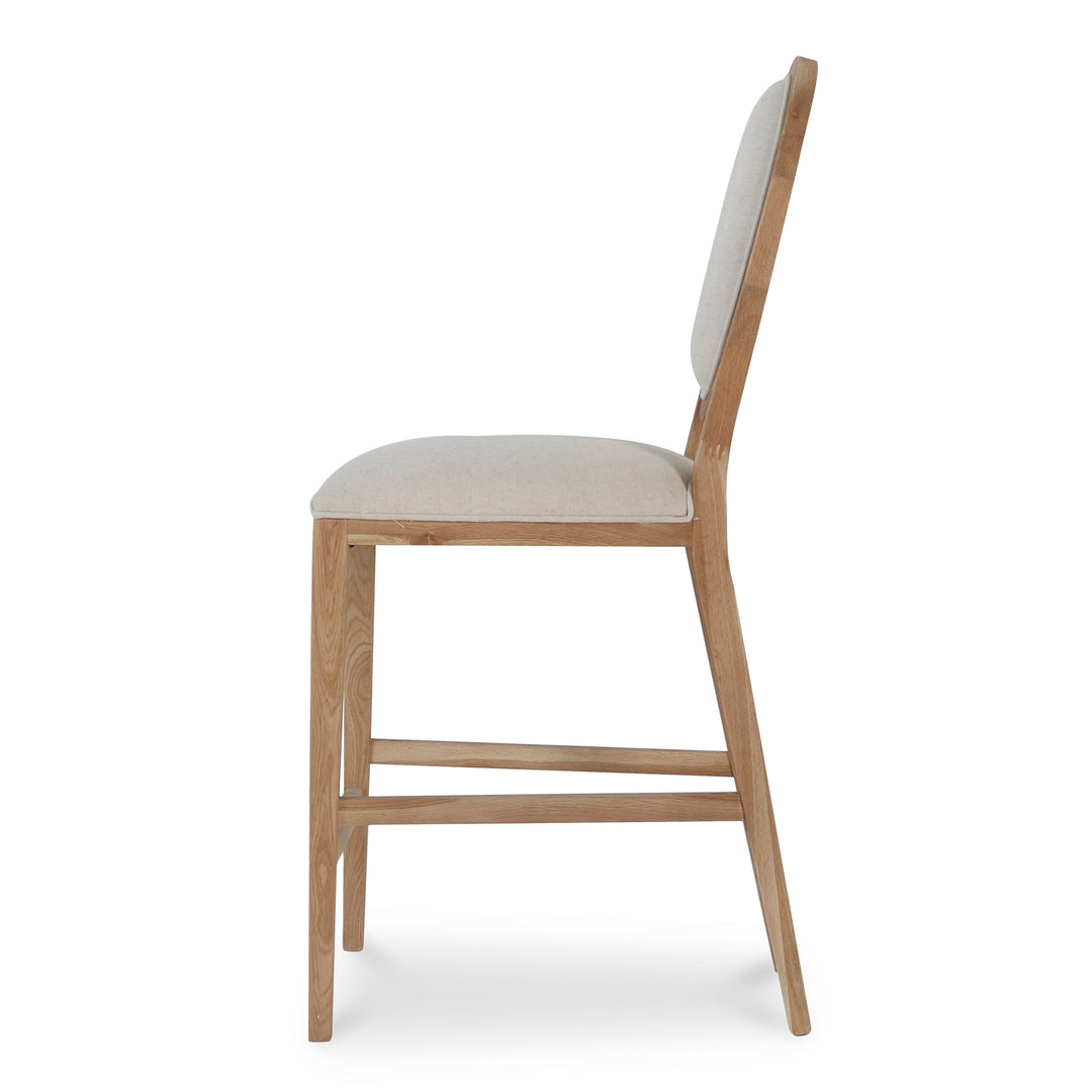 Meriden 65cm Bar Stool - Light Beige (Set of 2)