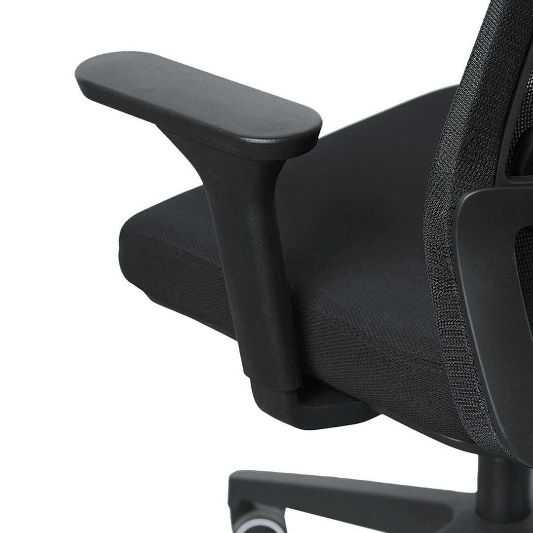 Danbury Mesh Office Chair - Full Black