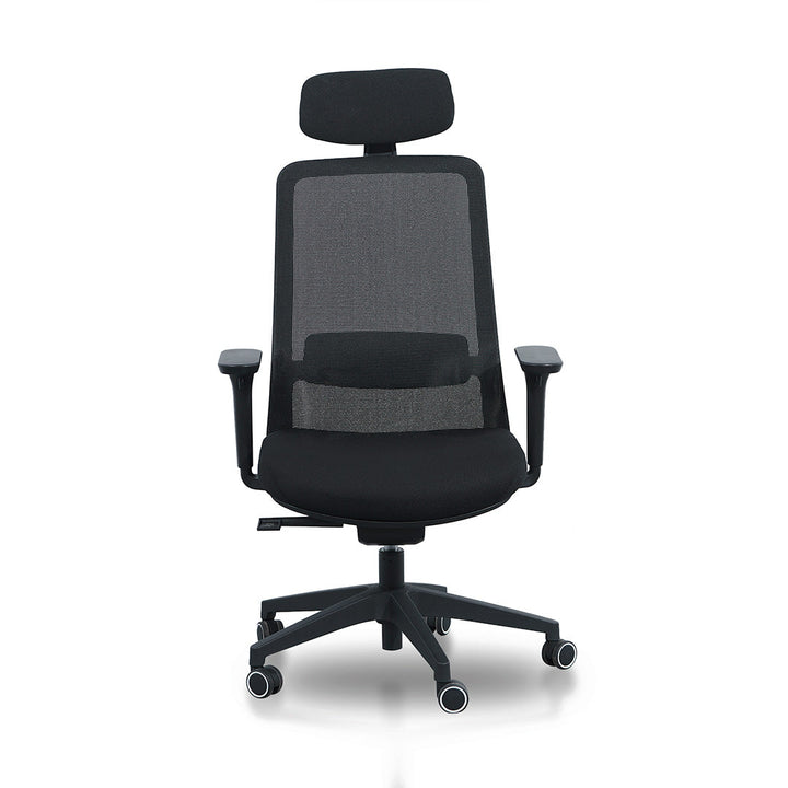 Danbury Mesh Office Chair - Full Black