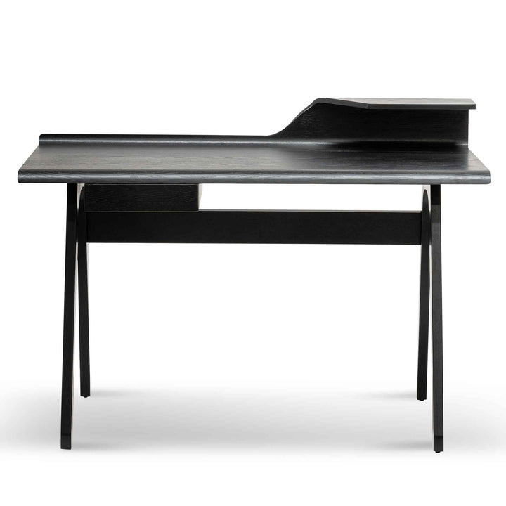 Aubrey Wooden Home Office Desk - Black