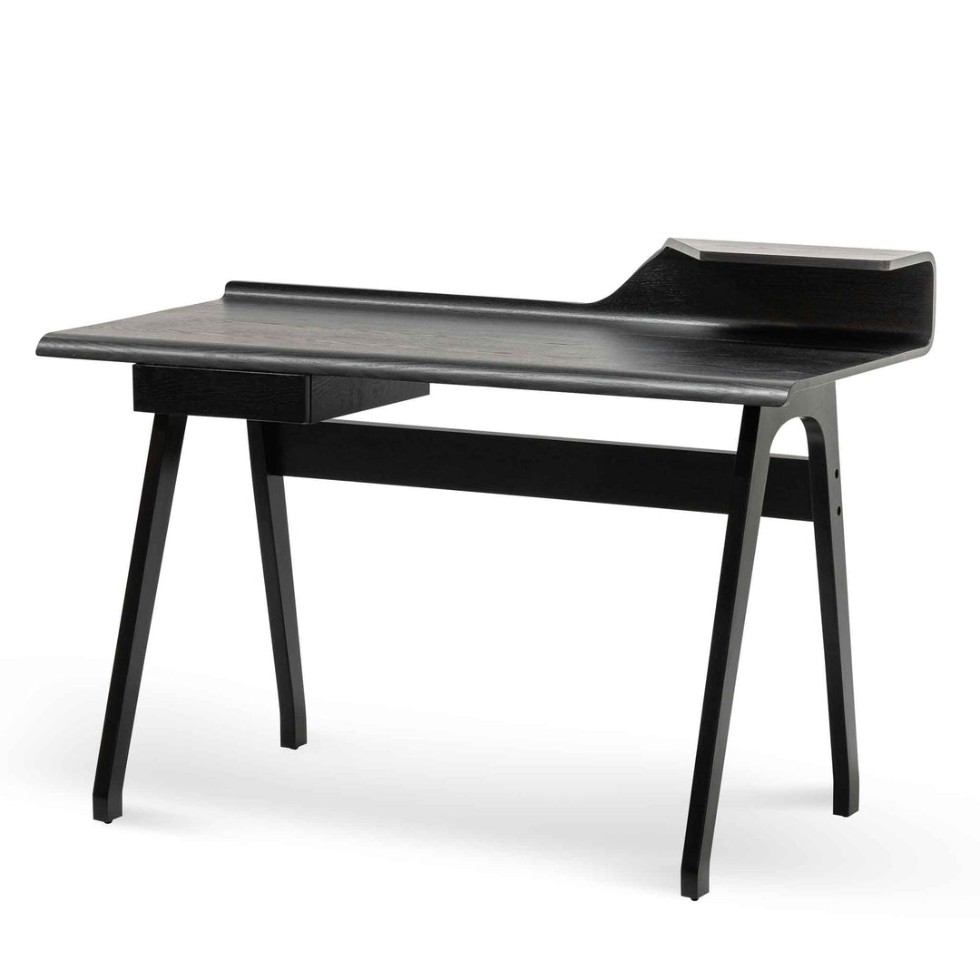 Aubrey Wooden Home Office Desk - Black