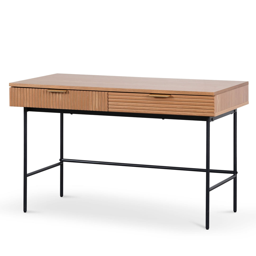 Milford Home Office Desk - Dark Oak